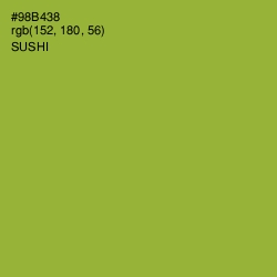 #98B438 - Sushi Color Image