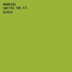 #98B439 - Sushi Color Image