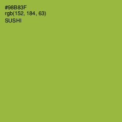#98B83F - Sushi Color Image