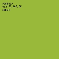 #98B93A - Sushi Color Image