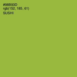 #98B93D - Sushi Color Image