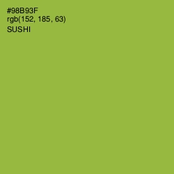 #98B93F - Sushi Color Image