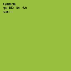 #98BF3E - Sushi Color Image