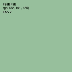 #98BF9B - Envy Color Image