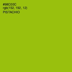 #98C00C - Pistachio Color Image