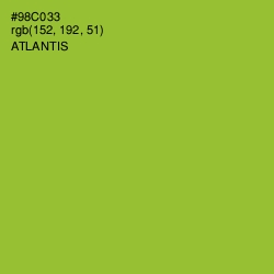 #98C033 - Atlantis Color Image
