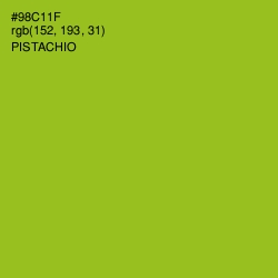 #98C11F - Pistachio Color Image