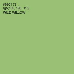 #98C173 - Wild Willow Color Image