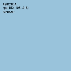 #98C3DA - Sinbad Color Image