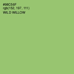 #98C56F - Wild Willow Color Image