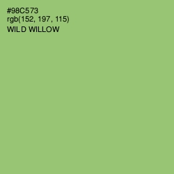 #98C573 - Wild Willow Color Image