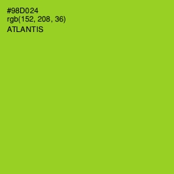 #98D024 - Atlantis Color Image
