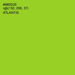 #98D025 - Atlantis Color Image