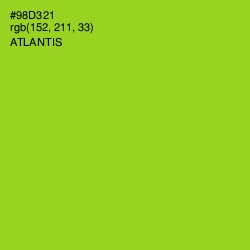 #98D321 - Atlantis Color Image