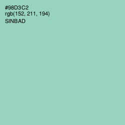 #98D3C2 - Sinbad Color Image