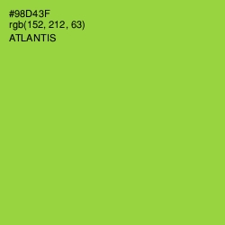 #98D43F - Atlantis Color Image