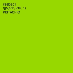 #98D801 - Pistachio Color Image