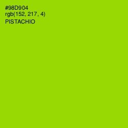 #98D904 - Pistachio Color Image