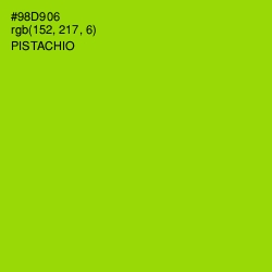 #98D906 - Pistachio Color Image