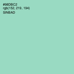 #98DBC2 - Sinbad Color Image