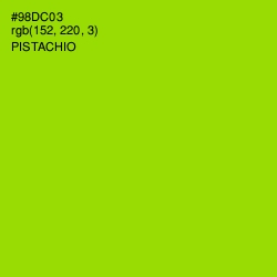 #98DC03 - Pistachio Color Image