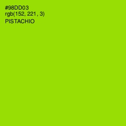 #98DD03 - Pistachio Color Image