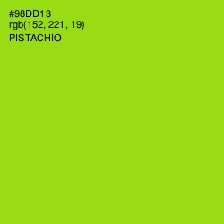 #98DD13 - Pistachio Color Image