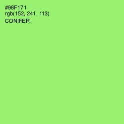 #98F171 - Conifer Color Image