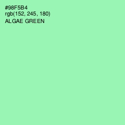 #98F5B4 - Algae Green Color Image