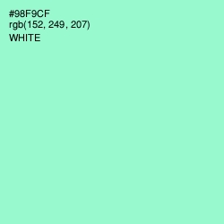 #98F9CF - Riptide Color Image