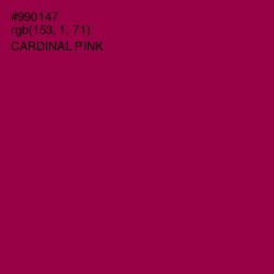 #990147 - Cardinal Pink Color Image