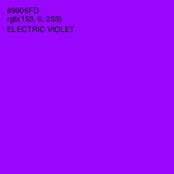 #9906FD - Electric Violet Color Image