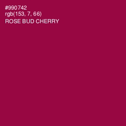 #990742 - Rose Bud Cherry Color Image
