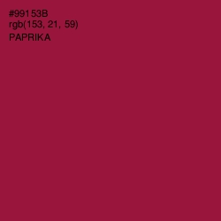 #99153B - Paprika Color Image