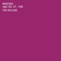 #99256C - Vin Rouge Color Image