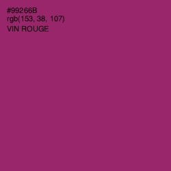 #99266B - Vin Rouge Color Image