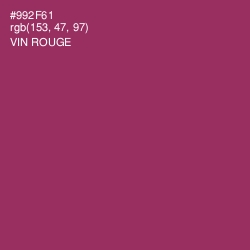 #992F61 - Vin Rouge Color Image