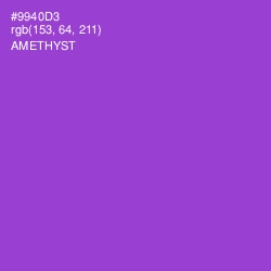 #9940D3 - Amethyst Color Image