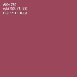 #994759 - Copper Rust Color Image