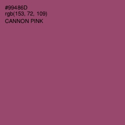 #99486D - Cannon Pink Color Image