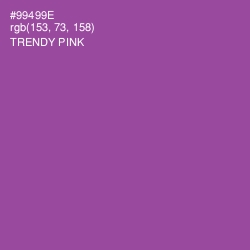 #99499E - Trendy Pink Color Image