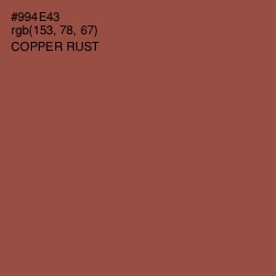 #994E43 - Copper Rust Color Image