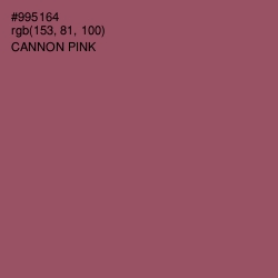 #995164 - Cannon Pink Color Image