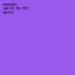 #9959ED - Medium Purple Color Image