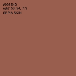 #995E4D - Sepia Skin Color Image