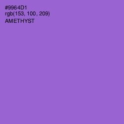 #9964D1 - Amethyst Color Image