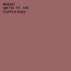 #996567 - Copper Rose Color Image