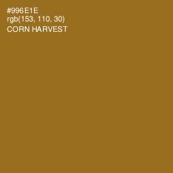 #996E1E - Corn Harvest Color Image