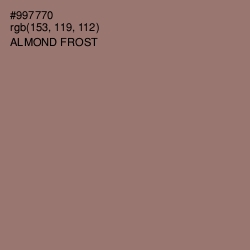 #997770 - Almond Frost Color Image