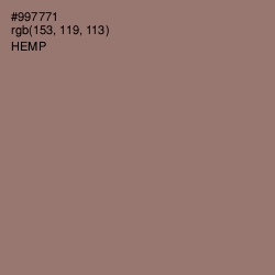 #997771 - Hemp Color Image